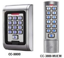 Cobra Controls CC-3800-EM waterproof Prox Reader, Keypad